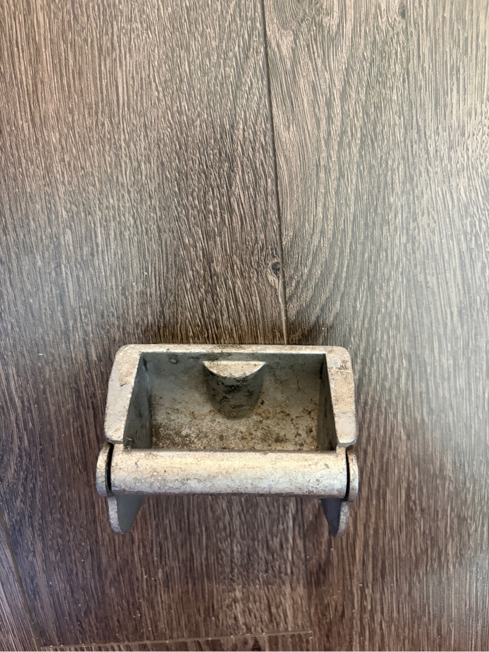 Vintage Metal Ashtray from passenger train